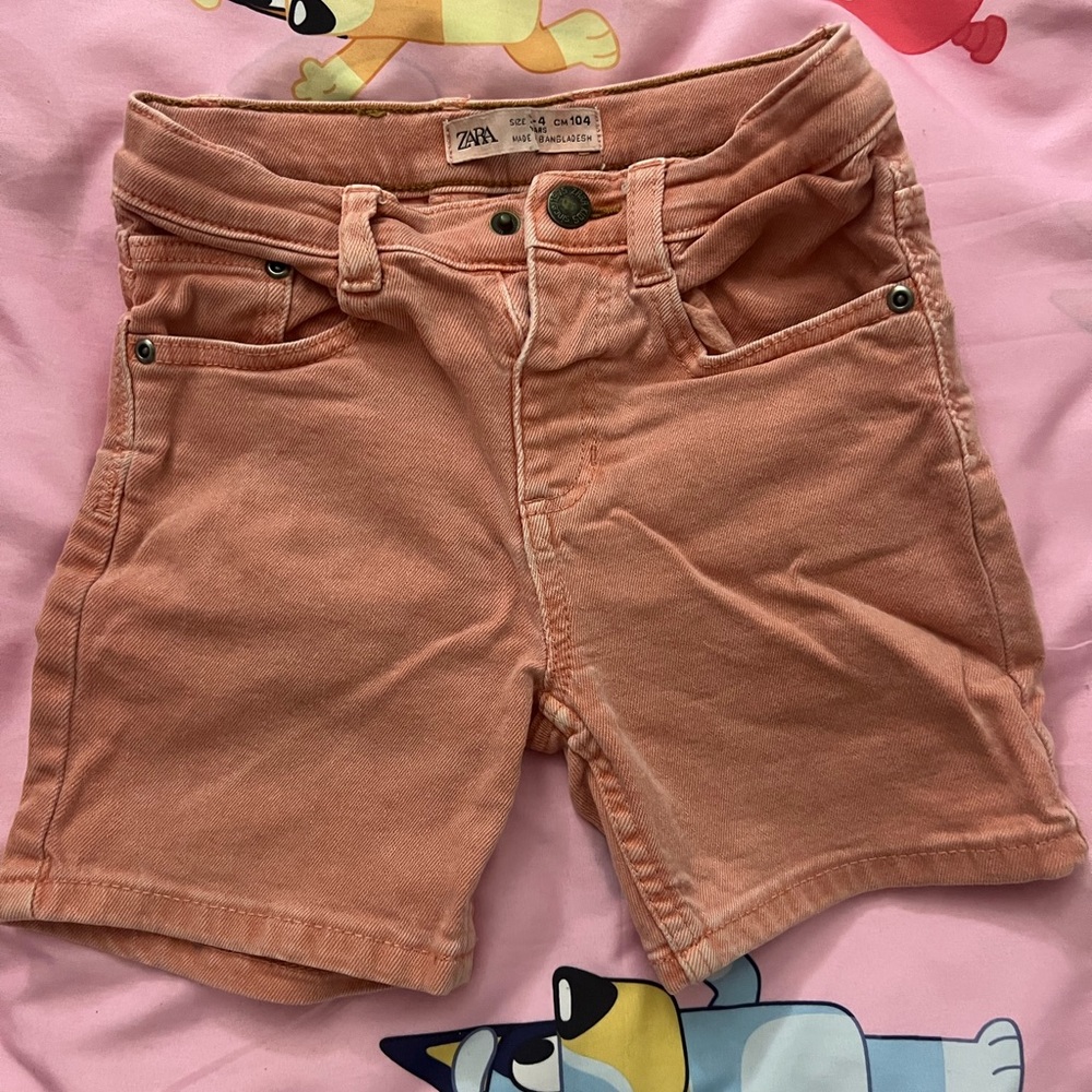 Zara toddler girls shorts size 3-4years